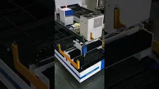 6015s12000w fiber laser cutting machine . anti-collision light curtain is added #automobile