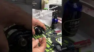 Spool Speed Bearings continues tuning Megabass Rhodium #spoolspeed #spoolspeedbearings