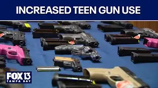 Study: More teens are carrying guns