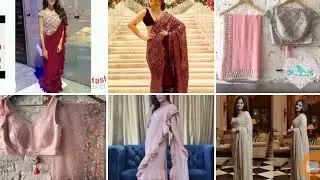 SAREE DESIGN|RUFFLE SAREE|EID,RAKHI| WEDDING, |ONE MINUTE SAREE,NEW SAREE | DRESSES FOR GIRLS,ONLINE