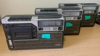 Restauração: Antigos Rádios Philips 470