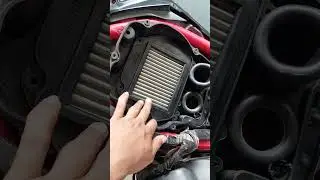 ganti filter ferrox buat di honda cbr250rr  biar tarikan enteng 💨  #cbr #ferrox #cbr250rr