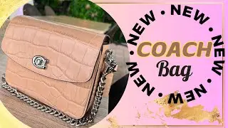 My First COACH Bag  + What’s in My Bag | ✨ Cassie Crossbody 19 #coach #coachbag #fashionstyle
