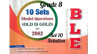 BLE class 8 Science Neema publication Model Set10 solution2082 #setquestionsolved #ble #science #fyp