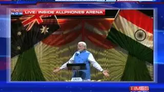 Narendra Modi's speech at Sydney's Allphones Arena - Full Speech