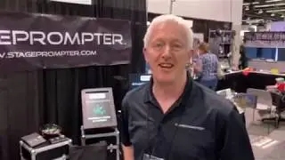 Stageprompter Pro Series &mdash; выступление на выставке NAMM 2019