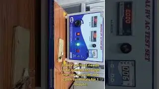 3 Pin 6 Amp Insert HVAC Test | Quality & Performance Testing | Glow Wire Test Standard
