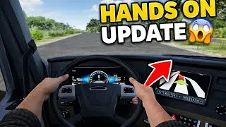 Hands on Steering Wheel Update is INSANE 😱 | Truck Simulator Big Rig