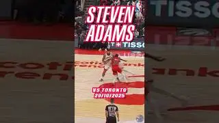 🇳🇿 Steven Adams is a Monster! 8 Offensive Boards Off the Bench! | NBA 2025 🏀