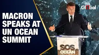 LIVE: Macron Takes Stage at United Nations Ocean Conference in Nice | Macron | UNOC3 Summit | France