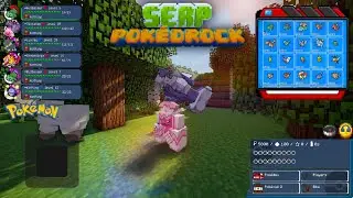NEW POKEMON IN MINECRAFT PE...| SERP POKEDROCK V28 ADDON | MINECRAFT