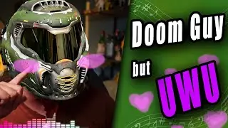 DOOM GUY MAKES ME UWU (Live Looped Comedy Song | One-Take Improv by Quatos)