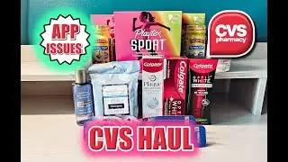 CVS Haul | Solving the APP Issue | CVS Easy Couponing & Deals | Shop with Sarah | 9/5
