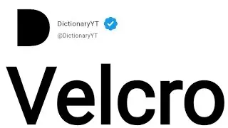 Velcro Meaning in English