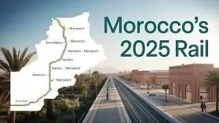 Разъяснение плана высокоскоростной железной дороги Марокко до 2025 года | Расширение линии Кенитр...