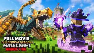 I Survived 200 Days in DUNGEONS & DRAGONS in Minecraft Hardcore! [FULL MOVIE]