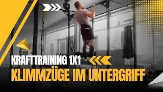 Krafttraining 1x1: Klimmzüge im Untergriff für den Rücken (Latissimus)
