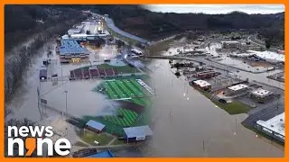 Drone Video Shows Extent of Floods in Kentucky | Kentucky Floods | News9