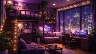 Lo-fi Chillhop Night ☕ Slow Cozy Lofi for Late Night Imaginary Scenarios 🌙 Lofi Rain Vibes Playlist