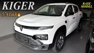 Renault Kiger Authentic MT &ndash; Base Model में क्या मिलता है? | Full Walkaround & Review