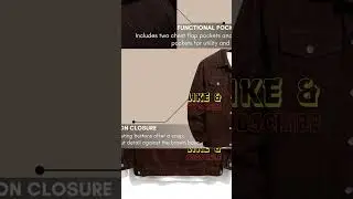GRECIILOOKS Men&rsquo;s Classic Denim Jacket &ndash; Regular Fit Timeless Casual Style#shorts