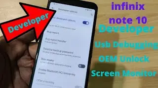 Infinix Note 10 How to on Developer Settings Fix hindi urdu