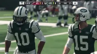 Madden 18 - Atlanta Falcons vs New York Jets - Full Game Simulation Nation