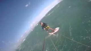 Kite Wavefoiling fun at Kanaha