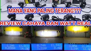 REVIE CAHAYA DAN REAL WATT D2 LASER SEMUA MEREK |Ade Riyan29|