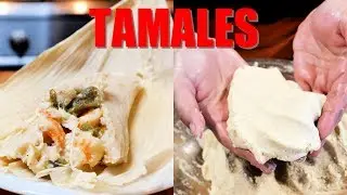 TAMALES DE CAMARON MEXICAN STYLE SEAFOOD SHRIMP TAMALES WITH INSTANT CORN MASA