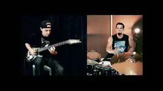 Nita Strauss 'Pandemonium 2.0' guitar cover on Ibanez Jiva 10 ft TheJosh V Drums video