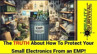 How To Protect Small Electronics From An EMP! Warning -- Do it Now!!