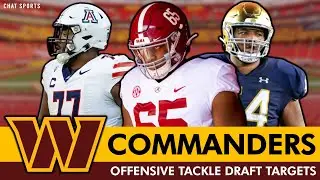 Commanders Draft Targets: Top Offensive Tackle Draft Targets Washington Should Target In 2024