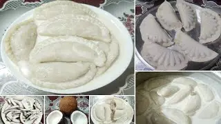 মুখে দিলেই মিলিয়ে যাবে দুধ পুলি পিঠা শীতের সময় বাচ্চা থেকে বড়রা এই পিঠাটি ভীষণ পছন্দ করে 