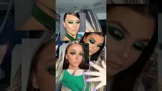 St Patrick&rsquo;s Day Makeup #stpatricksday #makeuptutorial #greeneyeshadow #viralshorts