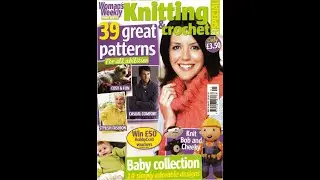 Womans Weekly knitting & crochet 2010 Журнал із зразками англійською мовою