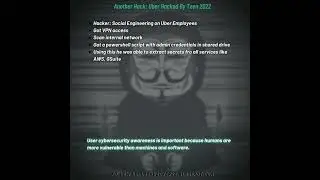 Another Hack: Uber Hacked By Teen 2022