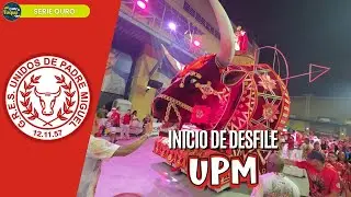 UPM 2026 | INICIO DE MINI DESFILE NA CIDADE DO SAMBA S&Eacute;RIE OURO
