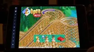 RollerCoaster Tycoon 2 on Android (OpenRCT2 in Exagear)