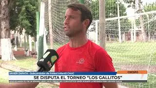 Javier zapata   Se disputa el torneo Los Gallitos