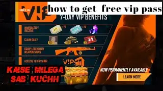 How to get free VIP pass | FF VIP 2.0  |  Free Fire New Event |offical Gamechanger