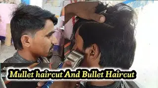 New Mullet haircut ❌ bullet haircut aise karo 🔥DIY Mullet Haircut - The 2025 Tutorial #barberram