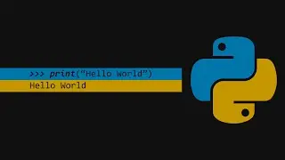 Учим основы Python (видео 1)