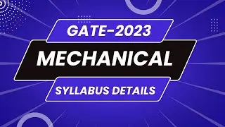 GATE-2023 Mechanical Engineering Syllabus Discussion | Weightage of Topics in Exam | Merewale Notes