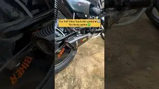 DB Killer Akrapovic Exhaust Install In Splendor !! Splendor Exhaust modified 2024 #shorts #splendor