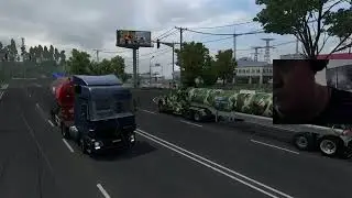 Euro Trusk Simutator 2 Mapa Roextended Гарик за рулем Mack B -61 путь по Румунии и Болгарии