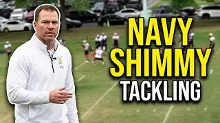 Navy DC PJ Volker - Shimmy Drill (Tackling Approach)