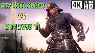Nioh 3 Demo - RTX 4080 Super R7 7800X3D vs RTX 5070 Ti R7 9800X3D.