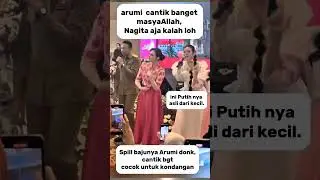 arumi bachsin pake gaun apapun pasti cantik#arumibachsin #emildardak #vidioshort #viralvideo