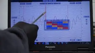 Diesel Engine Pressure pulse analysis with a delta sensor & Bosch KTS